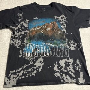 Mens PacSun Wyoming Graphic Tee size M